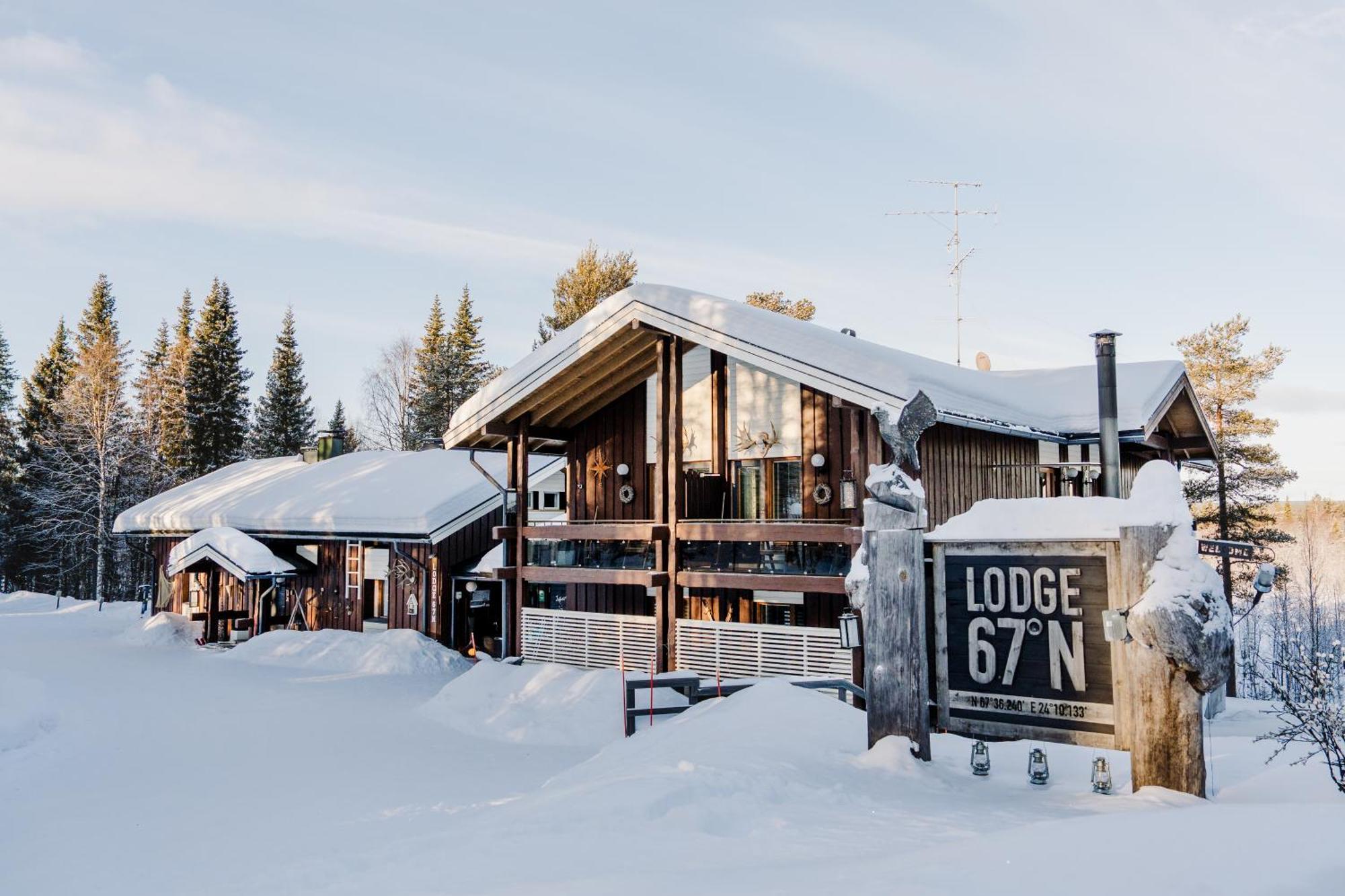 Lodge 67°N Lapland Äkäslompolo Dış mekan fotoğraf