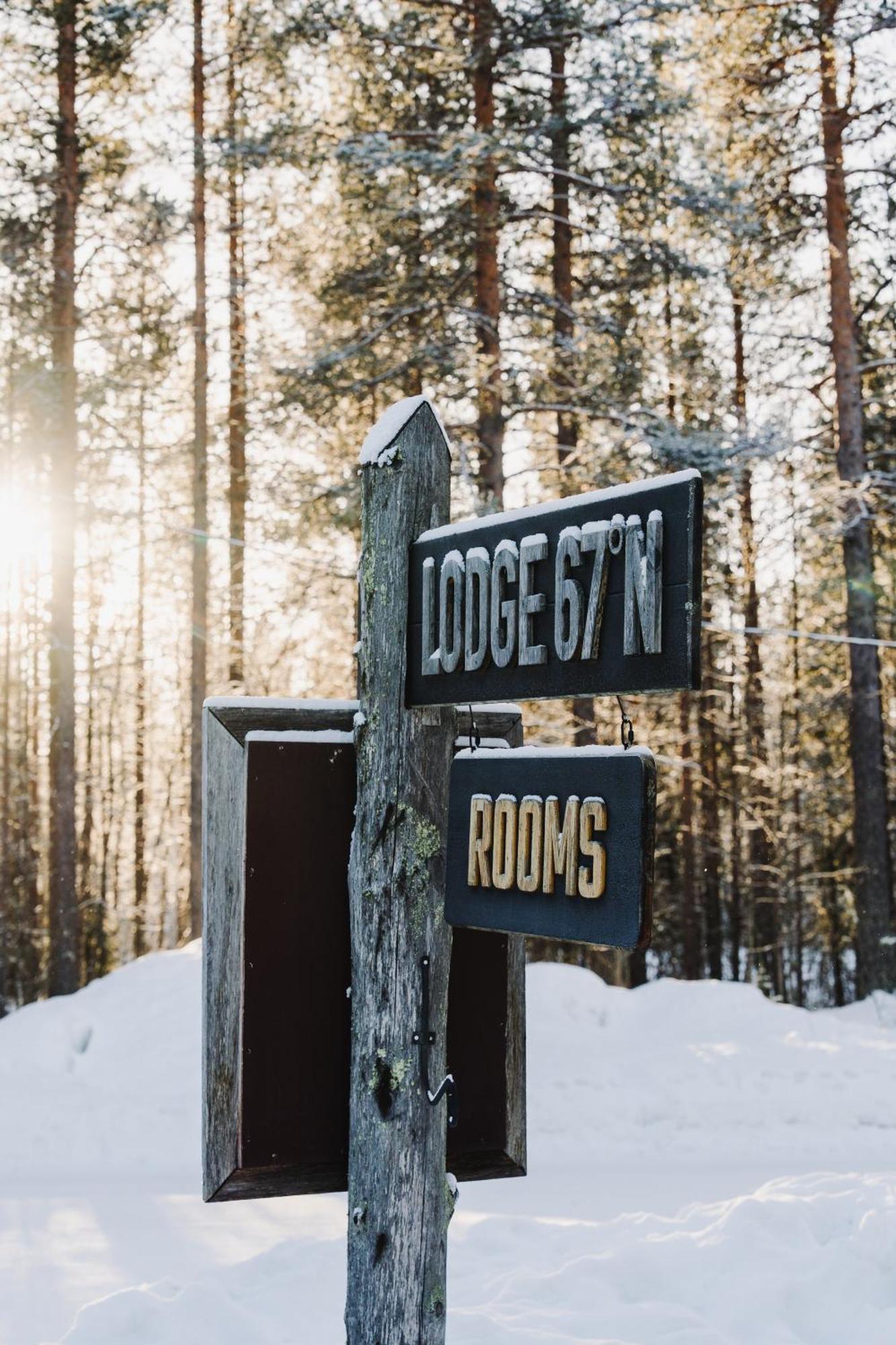 Lodge 67°N Lapland Äkäslompolo Dış mekan fotoğraf